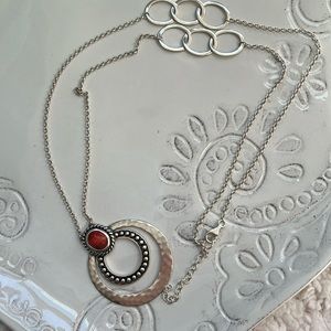 Opulenza N1076 Sterling Silver Necklace